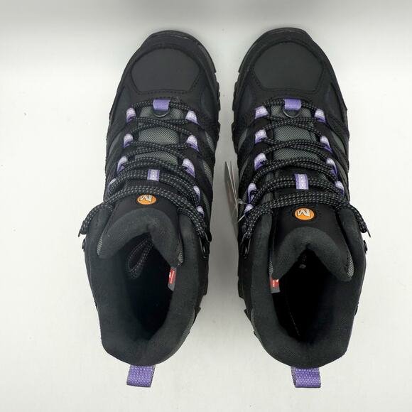 Merrell Womens Moab 3 Thermo Mid Winter Boot US 7 M Black Leather Waterproof NIB - Picture 11 of 13